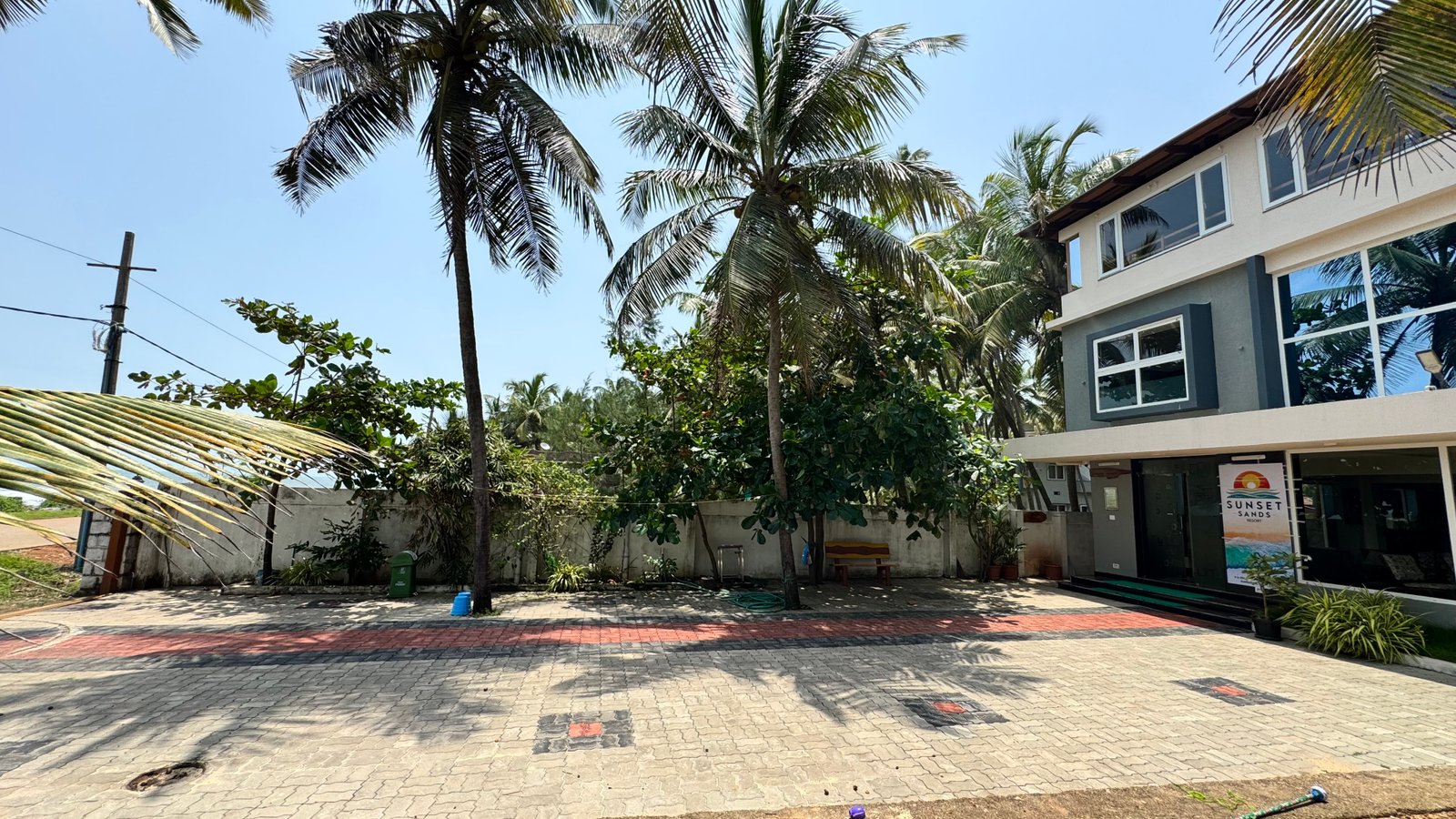 Sunset Sands Resort beachfront view