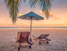 Sunset Sands Resort beachfront view